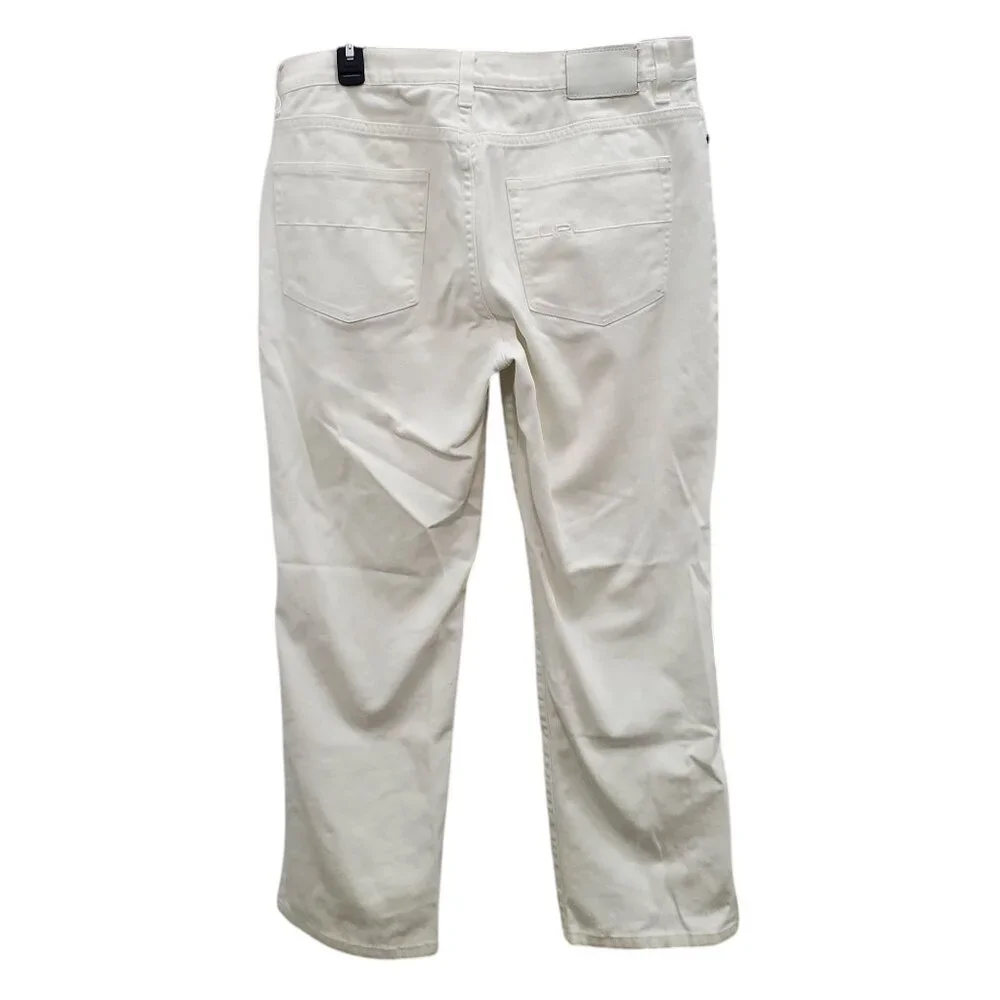 Lauren‎ Ralph Lauren Jeans Co. Women's Vintage White Denim Straight Leg Size 12 - Picture 7 of 7